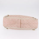 GUCCI GG Canvas Tote Bag Pink Gold 141472 Auth 209435-10