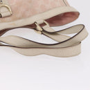 GUCCI GG Canvas Tote Bag Pink Gold 141472 Auth 209435-8