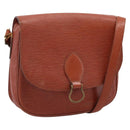 LOUIS VUITTON Epi Saint Cloud GM Shoulder Bag Brown M52193 LV Auth 209436-1