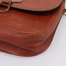 LOUIS VUITTON Epi Saint Cloud GM Shoulder Bag Brown M52193 LV Auth 209436-10