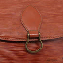 LOUIS VUITTON Epi Saint Cloud GM Shoulder Bag Brown M52193 LV Auth 209436-15