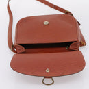 LOUIS VUITTON Epi Saint Cloud GM Shoulder Bag Brown M52193 LV Auth 209436-16