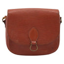 LOUIS VUITTON Epi Saint Cloud GM Shoulder Bag Brown M52193 LV Auth 209436-2