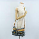 LOUIS VUITTON Monogram Denim Buggy PM Shoulder Bag Blue M95049 LV Auth 209440V-30