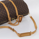 LOUIS VUITTON Monogram Keepall Bandouliere55 Boston Bag M41414 LV Auth 209443V-10
