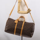 LOUIS VUITTON Monogram Keepall Bandouliere55 Boston Bag M41414 LV Auth 209443V-28
