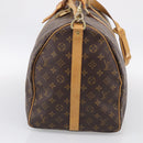 LOUIS VUITTON Monogram Keepall Bandouliere55 Boston Bag M41414 LV Auth 209443V-5