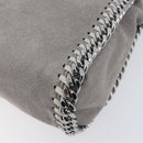 Stella McCartney Falabella Bag Polyester Gray Silver 371223 Auth 209444V-16