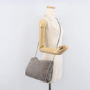Stella McCartney Falabella Bag Polyester Gray Silver 371223 Auth 209444V-25