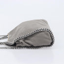 Stella McCartney Falabella Bag Polyester Gray Silver 371223 Auth 209444V-5