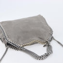 Stella McCartney Falabella Bag Polyester Gray Silver 371223 Auth 209444V-6