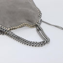Stella McCartney Falabella Bag Polyester Gray Silver 371223 Auth 209444V-7