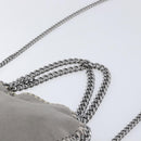 Stella McCartney Falabella Bag Polyester Gray Silver 371223 Auth 209444V-8