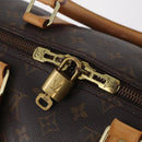 LOUIS VUITTON Monogram Keepall Bandouliere 50 Boston Bag M41416 LV Auth 209457V-19