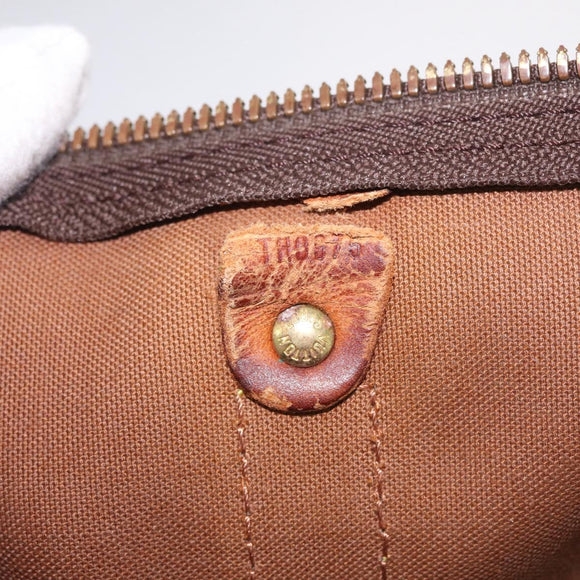 LOUIS VUITTON Monogram Keepall Bandouliere 50 Boston Bag M41416 LV Auth 209457V