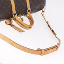 LOUIS VUITTON Monogram Keepall Bandouliere 50 Boston Bag M41416 LV Auth 209457V-9