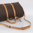 LOUIS VUITTON Monogram Keepall Bandouliere 50 Boston Bag M41416 LV Auth 209460V-10