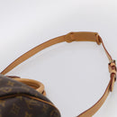 LOUIS VUITTON Monogram Keepall Bandouliere 50 Boston Bag M41416 LV Auth 209460V-17