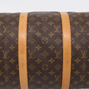 LOUIS VUITTON Monogram Keepall Bandouliere 50 Boston Bag M41416 LV Auth 209460V-6