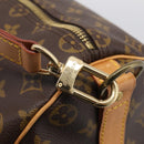 LOUIS VUITTON Monogram Keepall Bandouliere 50 Boston Bag M41416 LV Auth 209460V-25