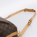 LOUIS VUITTON Monogram Keepall Bandouliere 60 Boston Bag M41412 LV Auth 209463V-11