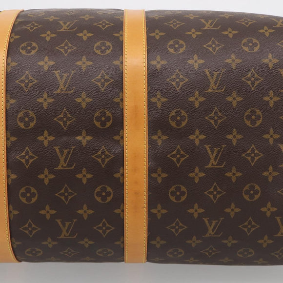 LOUIS VUITTON Monogram Keepall Bandouliere 60 Boston Bag M41412 LV Auth 209463V
