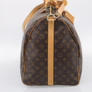 LOUIS VUITTON Monogram Keepall Bandouliere 60 Boston Bag M41412 LV Auth 209463V-4