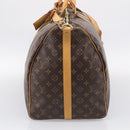 LOUIS VUITTON Monogram Keepall Bandouliere 60 Boston Bag M41412 LV Auth 209463V-5