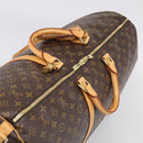 LOUIS VUITTON Monogram Keepall Bandouliere 60 Boston Bag M41412 LV Auth 209463V-6