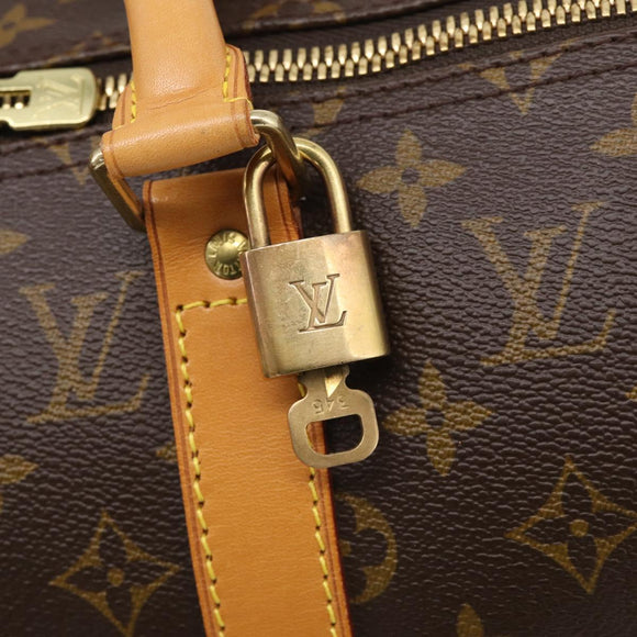 LOUIS VUITTON Monogram Keepall 50 Boston Bag M41426 LV Auth 209464V