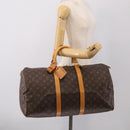 LOUIS VUITTON Monogram Keepall 50 Boston Bag M41426 LV Auth 209464V-22