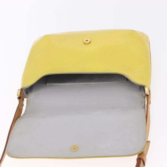 LOUIS VUITTON Monogram Vernis Thompson Street Bag Gris M91008 LV Auth 209466
