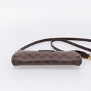 LOUIS VUITTON Damier Ebene Eva Shoulder Bag N55213 LV Auth 209468-11