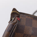 LOUIS VUITTON Damier Ebene Eva Shoulder Bag N55213 LV Auth 209468-16