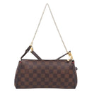 LOUIS VUITTON Damier Ebene Eva Shoulder Bag N55213 LV Auth 209468-3