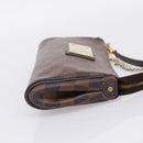 LOUIS VUITTON Damier Ebene Eva Shoulder Bag N55213 LV Auth 209468-5