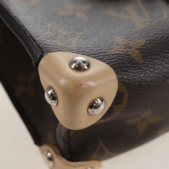 LOUIS VUITTON Monogram Chain Pochette Mask PM Bag Yellow M50127 LV Auth 209469V