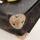 LOUIS VUITTON Monogram Chain Pochette Mask PM Bag Yellow M50127 LV Auth 209469V-12