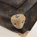 LOUIS VUITTON Monogram Chain Pochette Mask PM Bag Yellow M50127 LV Auth 209469V-14