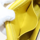 LOUIS VUITTON Monogram Chain Pochette Mask PM Bag Yellow M50127 LV Auth 209469V-24