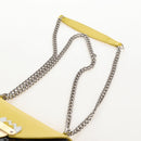 LOUIS VUITTON Monogram Chain Pochette Mask PM Bag Yellow M50127 LV Auth 209469V-9