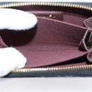 CHANEL Matelasse Card Case Lamb Skin Black Gold CC Auth 209470SAM-10