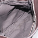 Bottega Veneta INTRECCIATO Shoulder Bag Leather Brown Auth 209481V-18