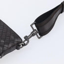 Bottega Veneta INTRECCIATO Shoulder Bag Leather Brown Auth 209481V-9