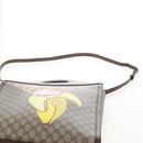 GUCCI GG Supreme BNF Collaboration Bag PVC 2way Beige Gold 703793 Auth 209482SAM-11