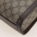 GUCCI GG Supreme BNF Collaboration Bag PVC 2way Beige Gold 703793 Auth 209482SAM-14