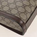 GUCCI GG Supreme BNF Collaboration Bag PVC 2way Beige Gold 703793 Auth 209482SAM-15