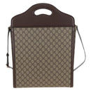 GUCCI GG Supreme BNF Collaboration Bag PVC 2way Beige Gold 703793 Auth 209482SAM-3