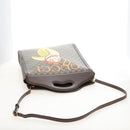 GUCCI GG Supreme BNF Collaboration Bag PVC 2way Beige Gold 703793 Auth 209482SAM-9