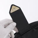 Saint Laurent Shoulder Bag Leather Black Gold Auth 209483A-25